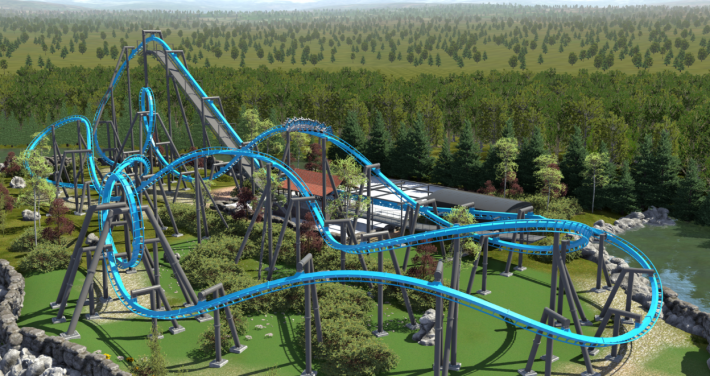 Modern BM Invert Coaster by WolfRaging95 NoLimits Central