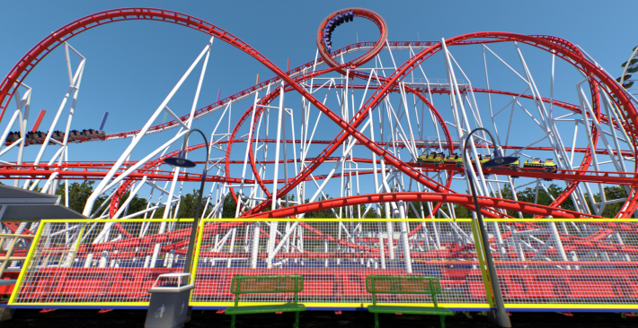 Figure 8 Coaster by coastermind NoLimits Central