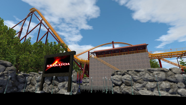 Krakatoa Intamin Hyper Coaster by BEAMER3K NoLimits Central