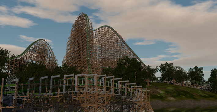 Iron Hercules Dorney Park by Diasterism NoLimits Central