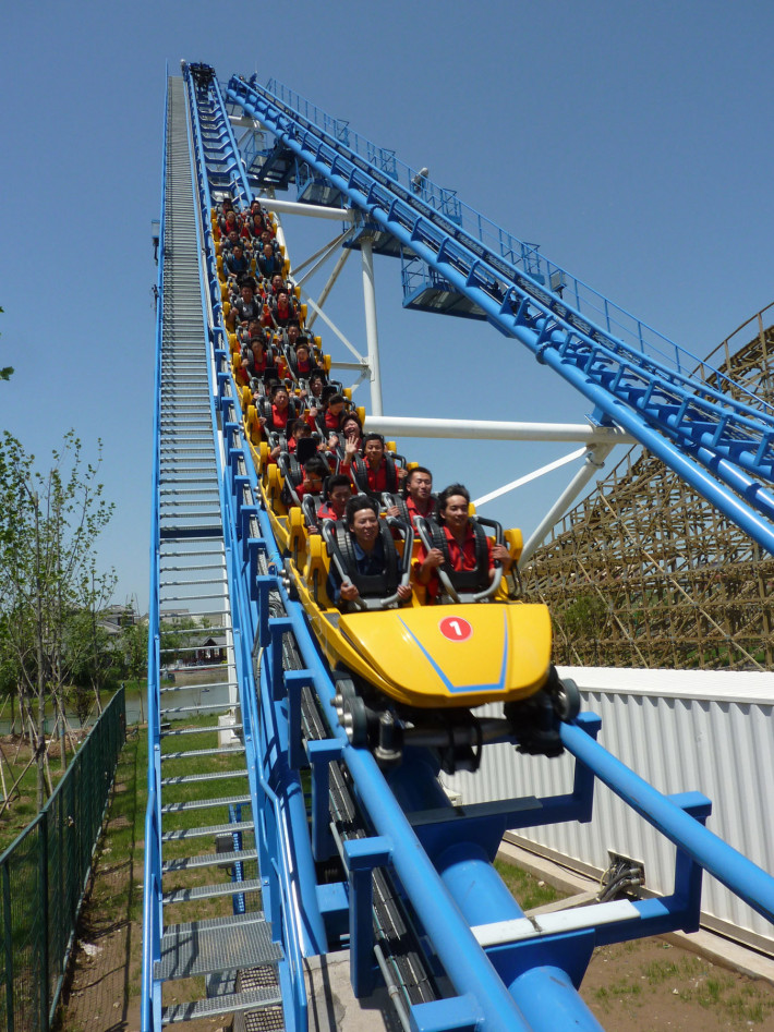 Blue Hawk by tornado NoLimits Central