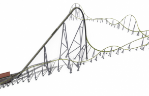 Lightbee - A B&M Giga Coaster by whatthefrick - NoLimits Central