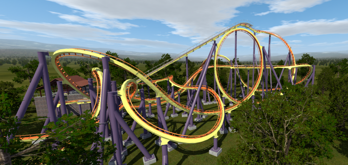 Blazer - An OG B&M Floorless looper by whatthefrick - NoLimits Central