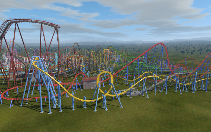 Every Coaster Park No Scenery