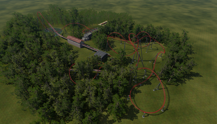 Modern Launch Coaster