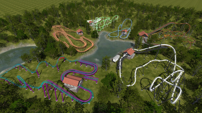 6 Microcoasters, 1 Park