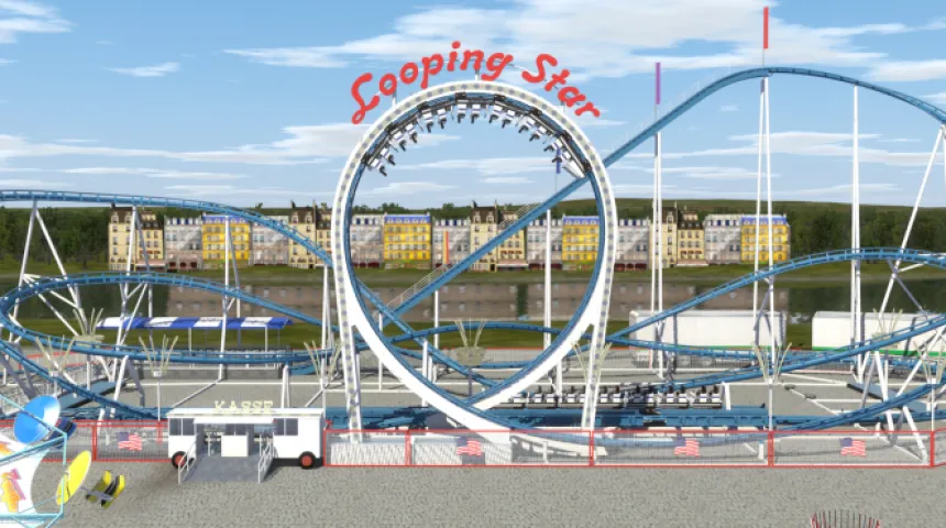 Looping Star uploaded by coastermind