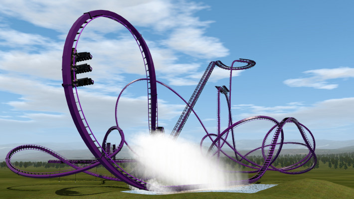 321ft Giga Dive Coaster