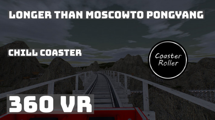 Longer than Moscow to Pongyang uploaded by nl2.coasterroller